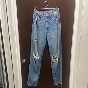 American Eagle Outfitters Blue Straight Leg Jeans